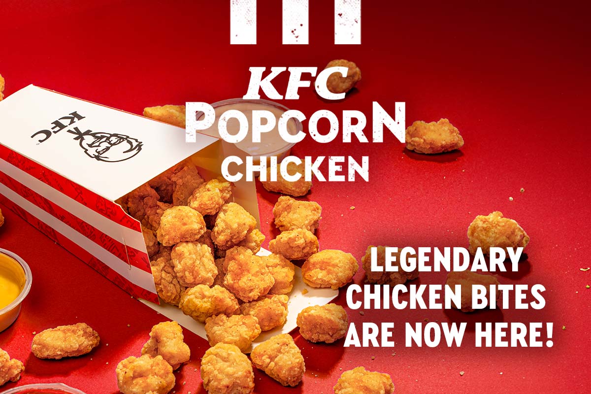 Legendary Kfc Popcorn Chicken Bites Are Now Here Kfc