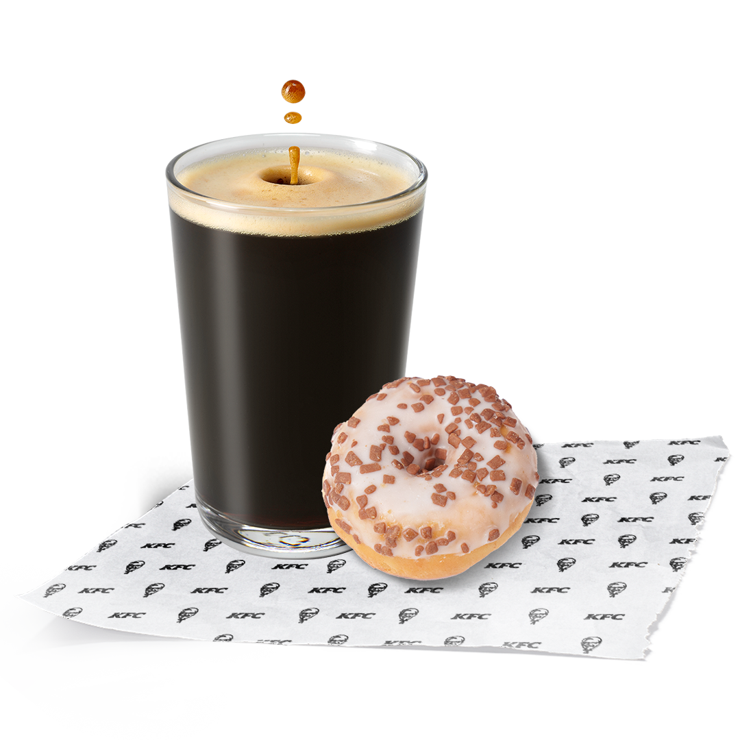 Coffe with donut